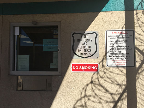 NLV Detention Center Bail Window